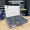 Boltsandnuts.Com Dome Head Blind Pop Rivets Steel/Steel Mandrel Zinc Clear Assortment with Hand Rivet Tool- 1002PCS Assortment Kit #298-TOOL - alternate 2